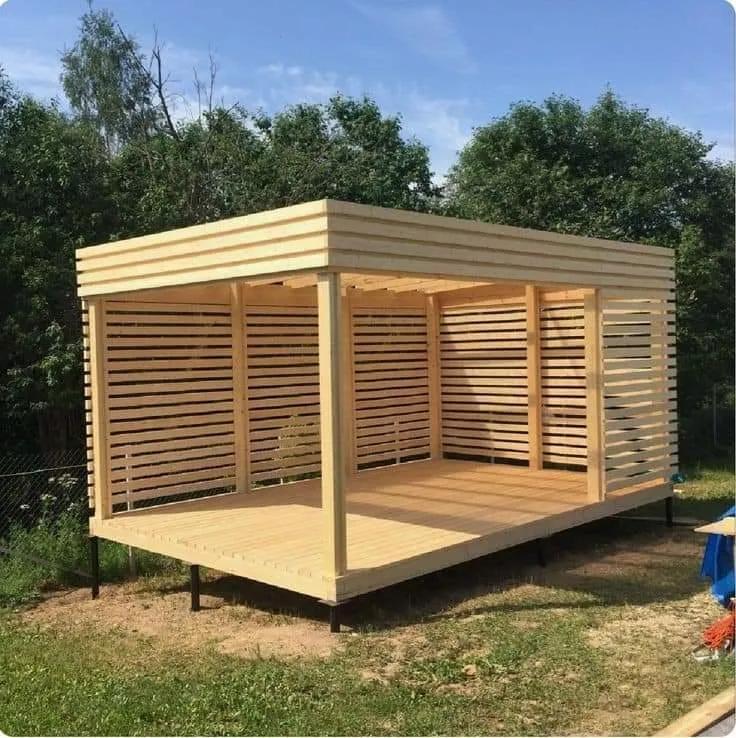 برجولة كلاسيكية فاخرة