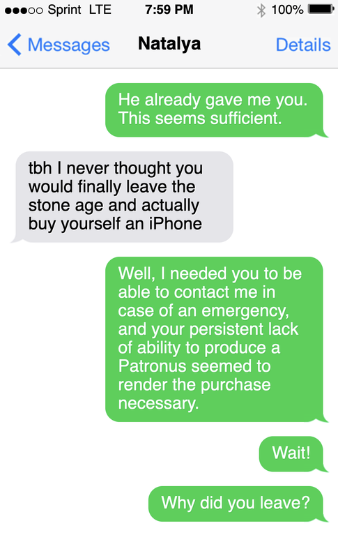 Dolohov Gets an iPhone - Chapter 1 - HwaetWeGardena - Harry Potter - J ...