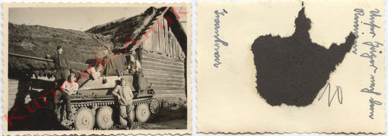 Foto Wehrmacht Russland 1944 Panzer Jäger Marder