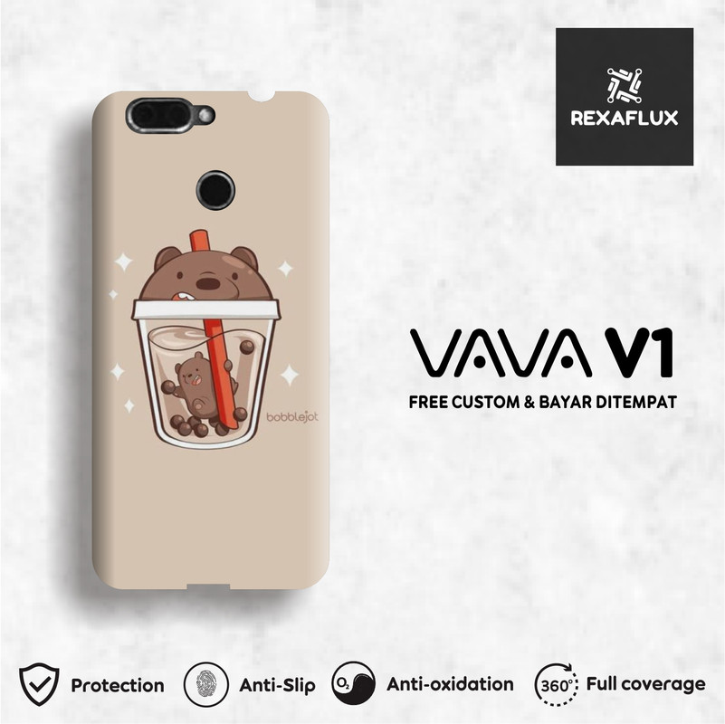 Dapet2pcs Vava V1 5 7 Garskin Case Premium Sticker Panda Coklat Lazada Indonesia