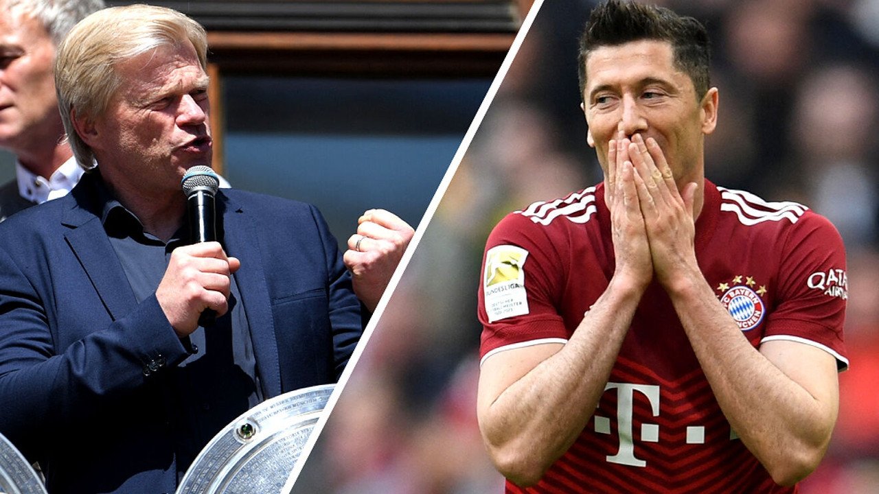 Oliver Kahn responde a Robert Lewandowski tras anunciar que deja al Bayern