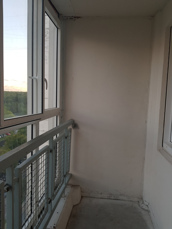 лоджия, панорамное остекленение