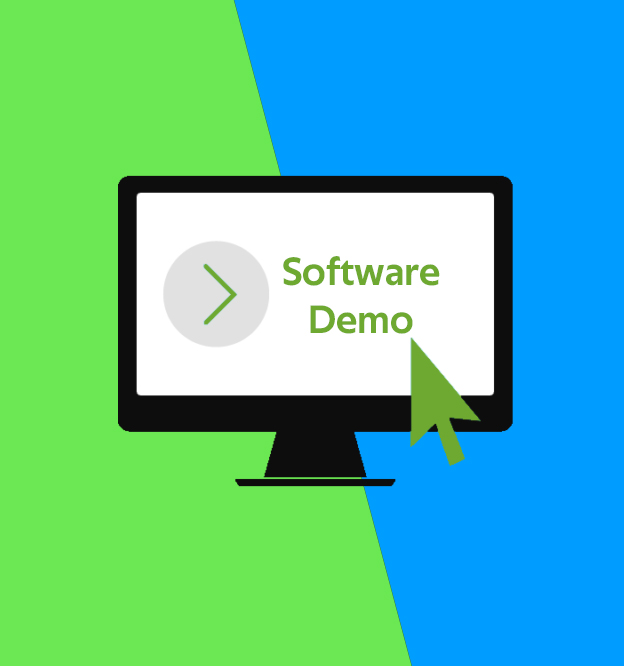 العرض التوضيحي لتكنولوجيا تتضمن منتج أو حل تقني Software Demo