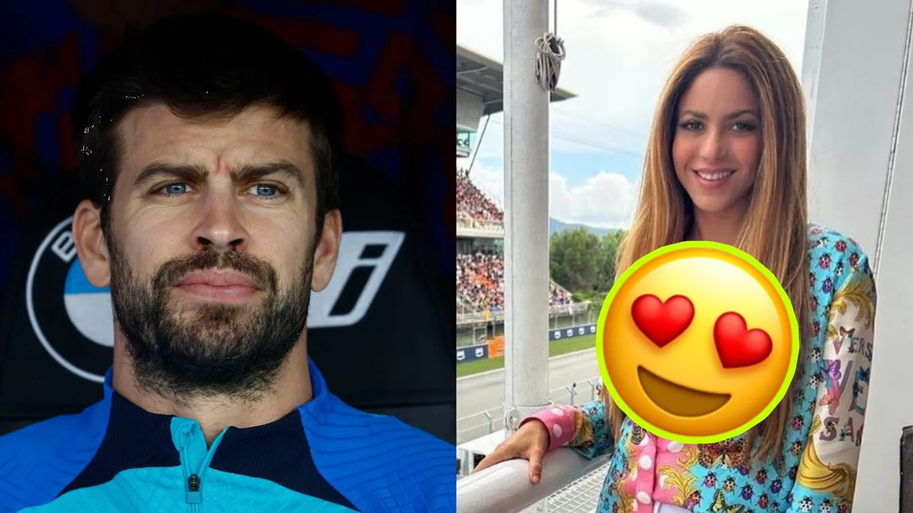 Deslumbra Shakira con escotazo en su reencuentro con Piqué en el GP de España