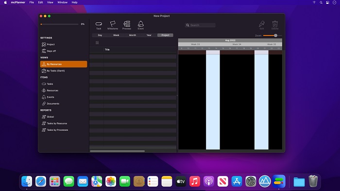 mcPlanner para Mac 1