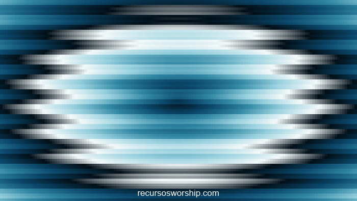 loop vj trama teal oscuro ondas concéntricas