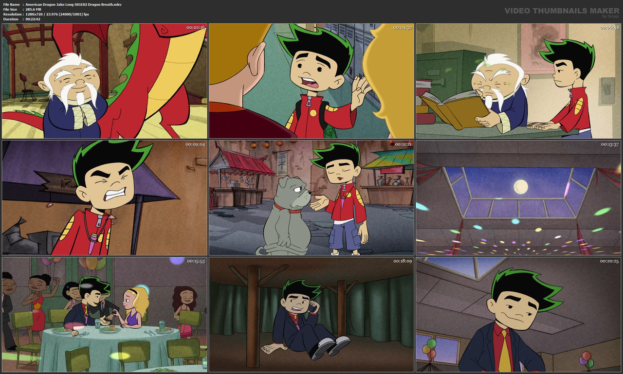 American Dragon Jake Long S01E02 Dragon Breath.mkv