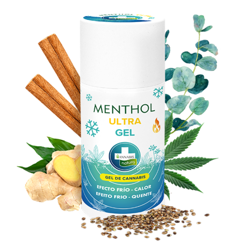 Menthol Ultra Efecto Frío Y Calor CBD Annabis Gel 90 Ml.