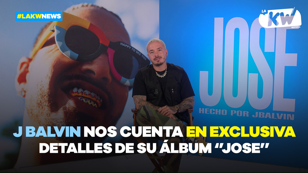J Balvin nos cuenta detalles de su álbum “Jose” J Balvin nos cuenta detalles de su álbum “Jose”