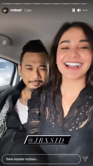 Nora Alexandra menjemput Jerinx SID