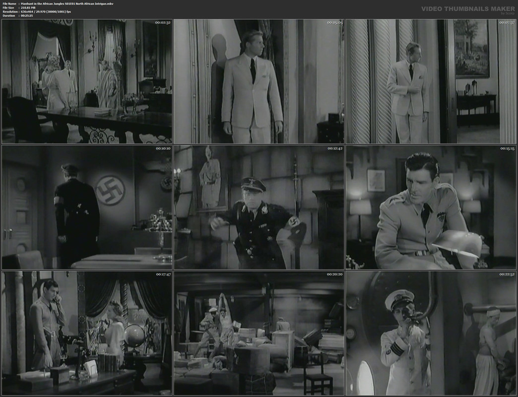 Manhunt in the African Jungles S01E01 North African Intrigue.mkv