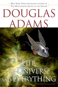 The cover for Life, the Universe and Everything