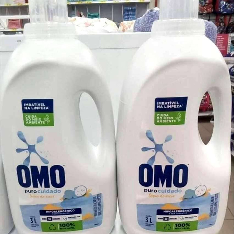 Sabão Líquido Omo Puro Cuidado – 3L