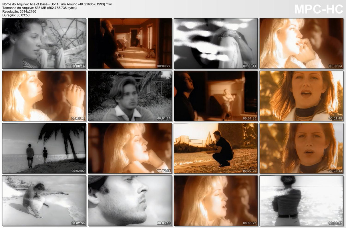 Ace of Base - Don't Turn Around (Official Music Video 4K 2160p) [1993]