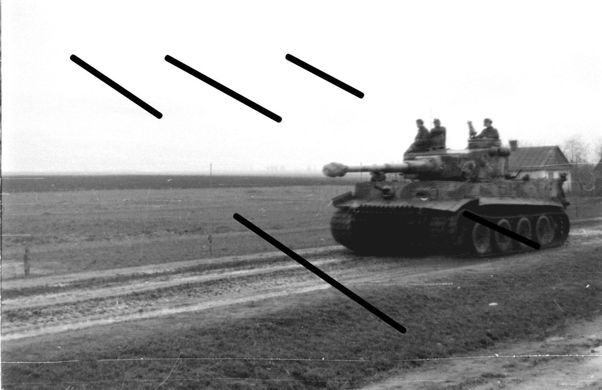 Rußland Schwere Panzer-Abteilung Tiger Panzer Turm