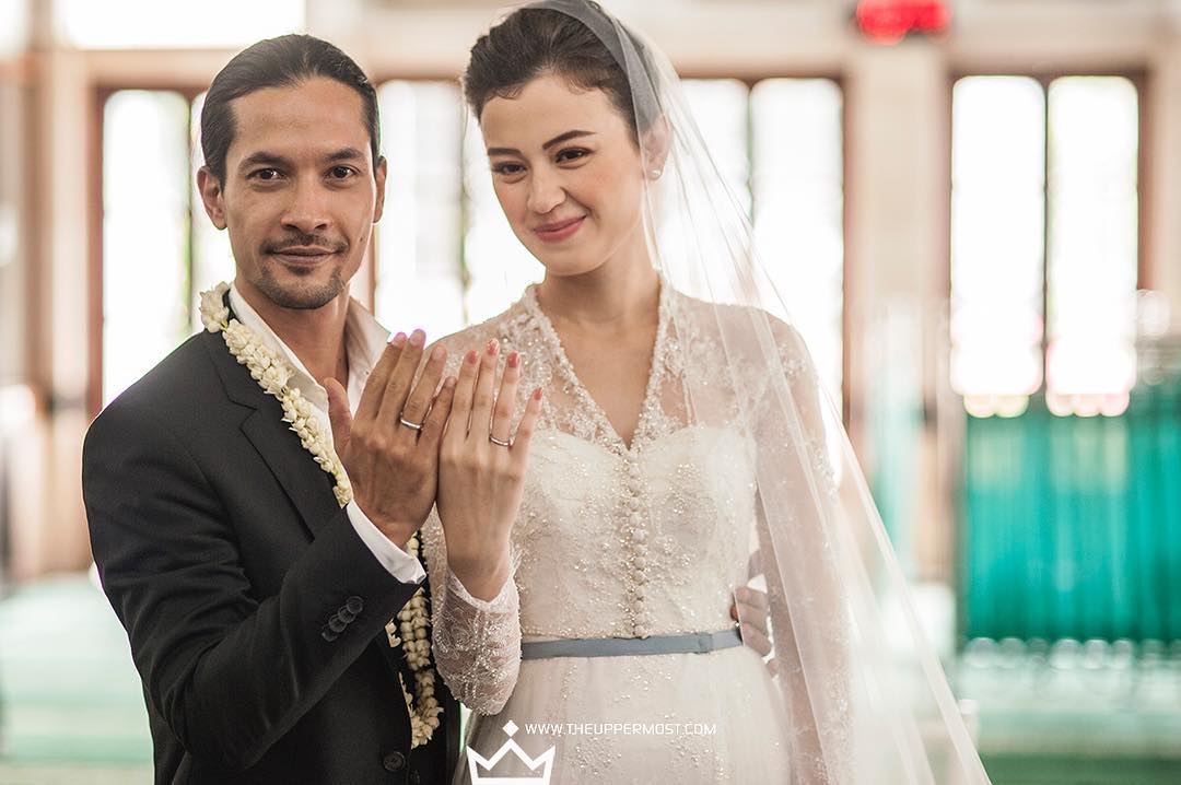 Pasangan selebriti Kimberly Ryder dan Edward Akbar.