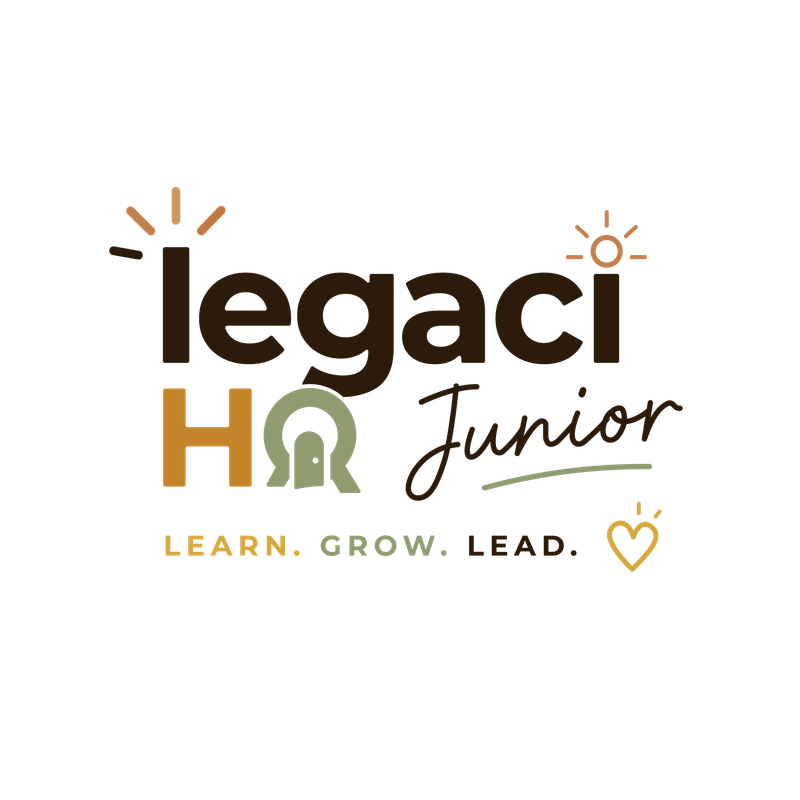 legaci HQ Junior. Learn. Grow. Lead.