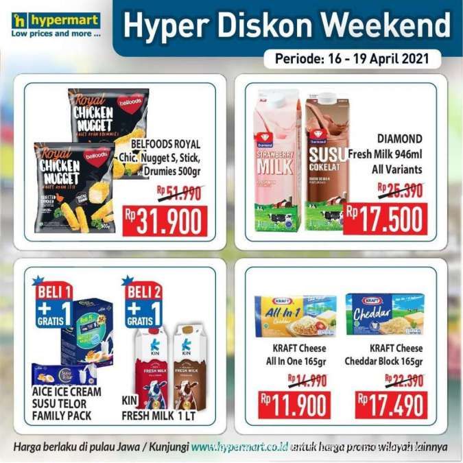 Katalog Promo Hypermart 16-19 April 2021 
