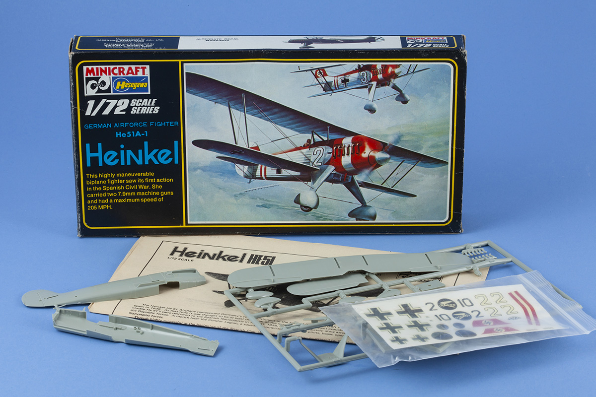 [Hasegawa] Heinkel He 51 FINIS
