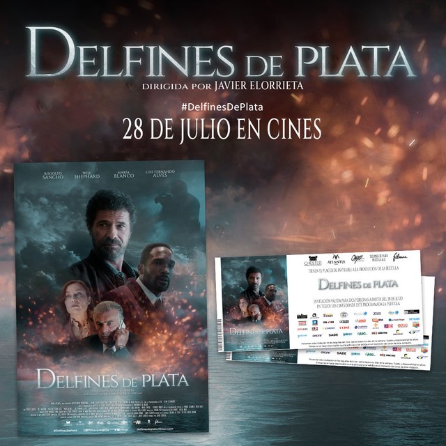 SORTEAMOS ENTRADAS DE LA PELÍCULA “DELFINES DE PLATA”. ESTRENO EN CINES EL 28 DE JULIO