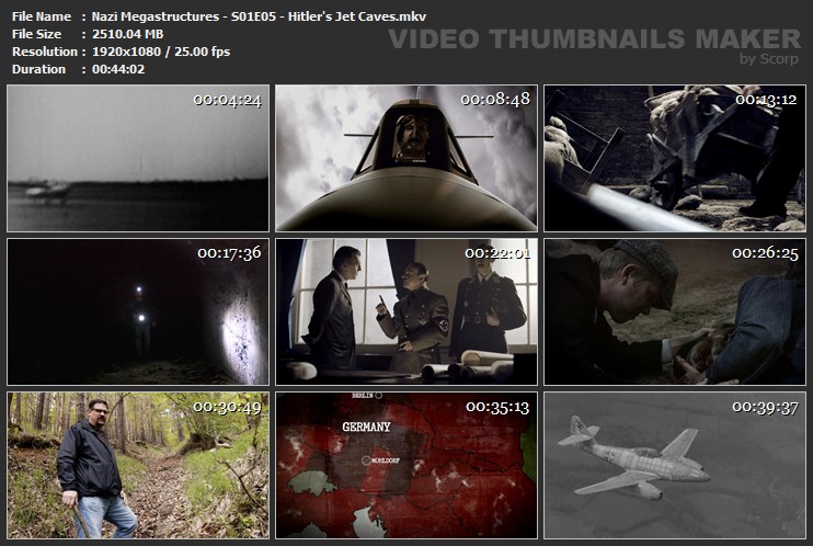 Nazi Megastructures - S01E05 - Hitler's Jet Caves.mkv