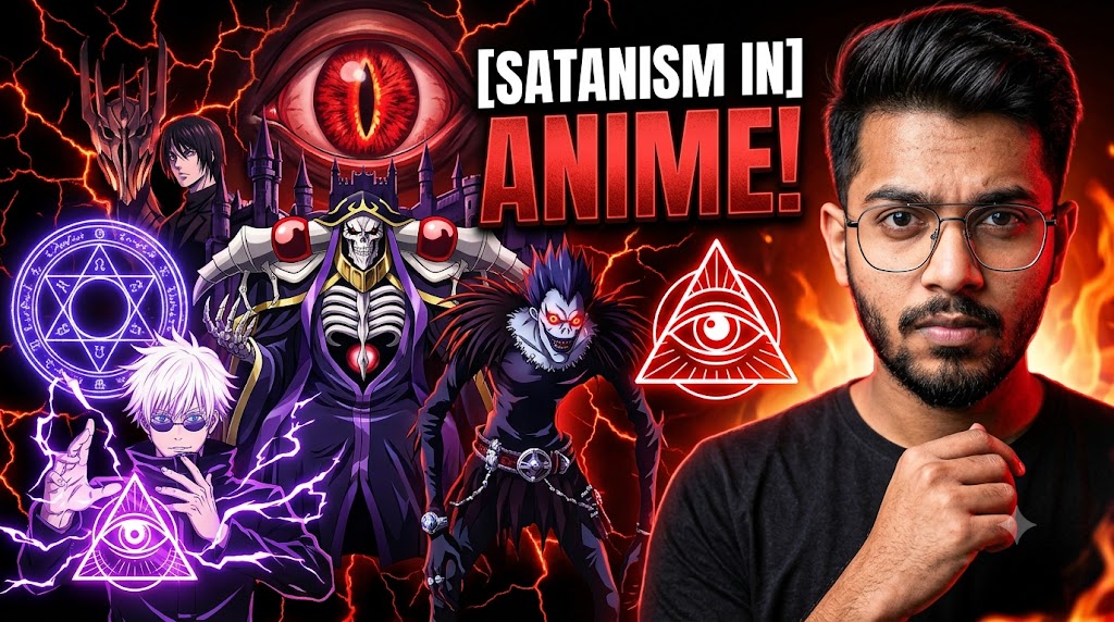 AI-generated example result for the youtube-thumbnail prompt: Anime & Pop Culture – Anime Reaction Youtube Thumbnail (Editable Prompt) AI YouTube Thumbnail Prompt