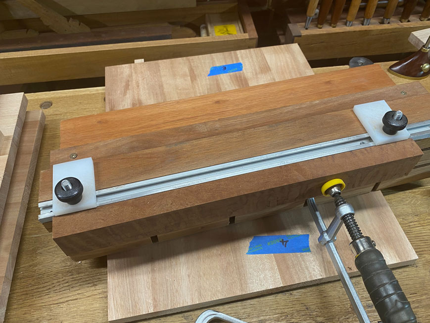 Router fixture for morticing | Woodworking Talk