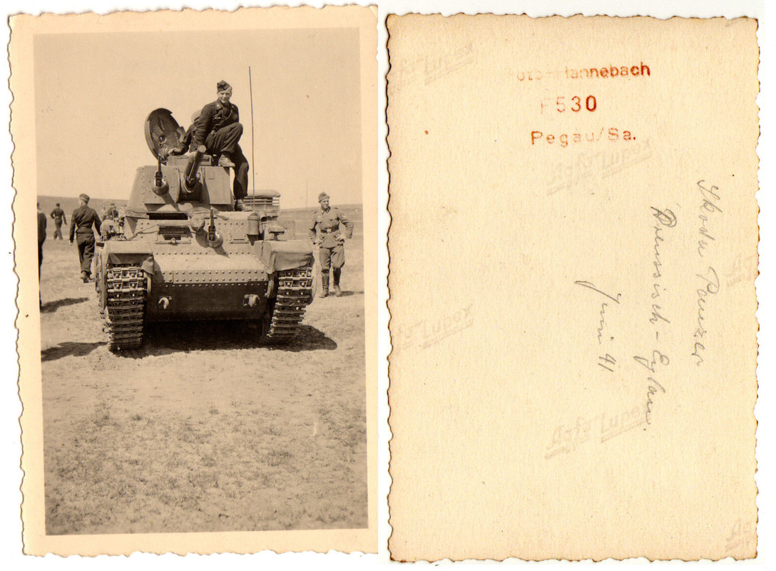 Panzer Skoda 35 (t) in Preuß. Eylau, Ostpreußen,