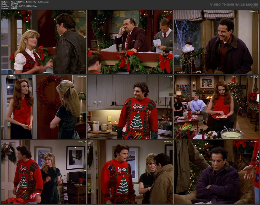 Wings S07E10 'Twas the Heist Before Christmas.mkv