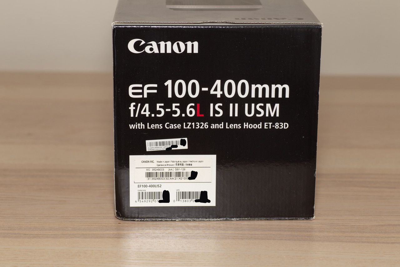 Canon 100 400mm f4 5 IS II USM 01