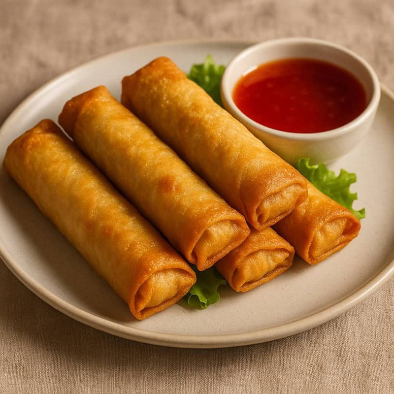 Nems fromage épinard