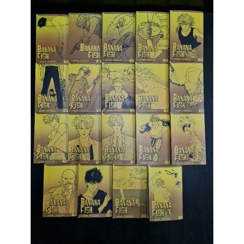 Banana Fish English Manga Full Set Volumes 1-19 | eBay