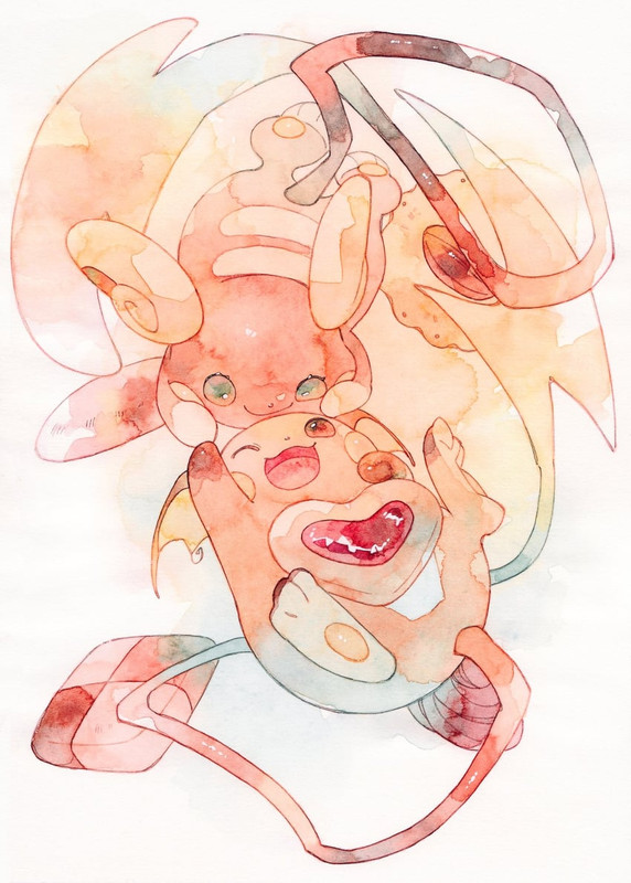 raichu-and-alolan-raichu-pokemon-drawn-b