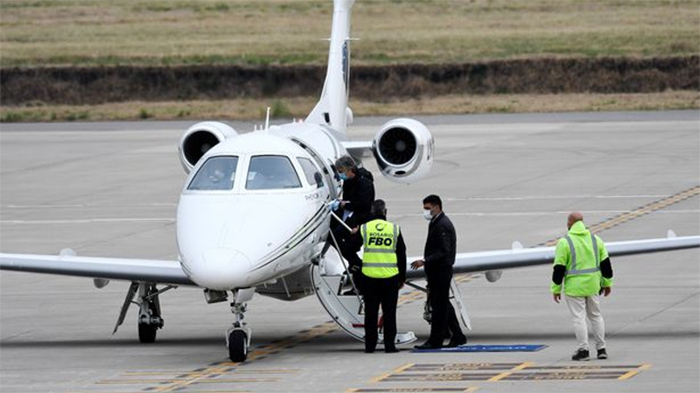 Jet pribadi Lionel Messi