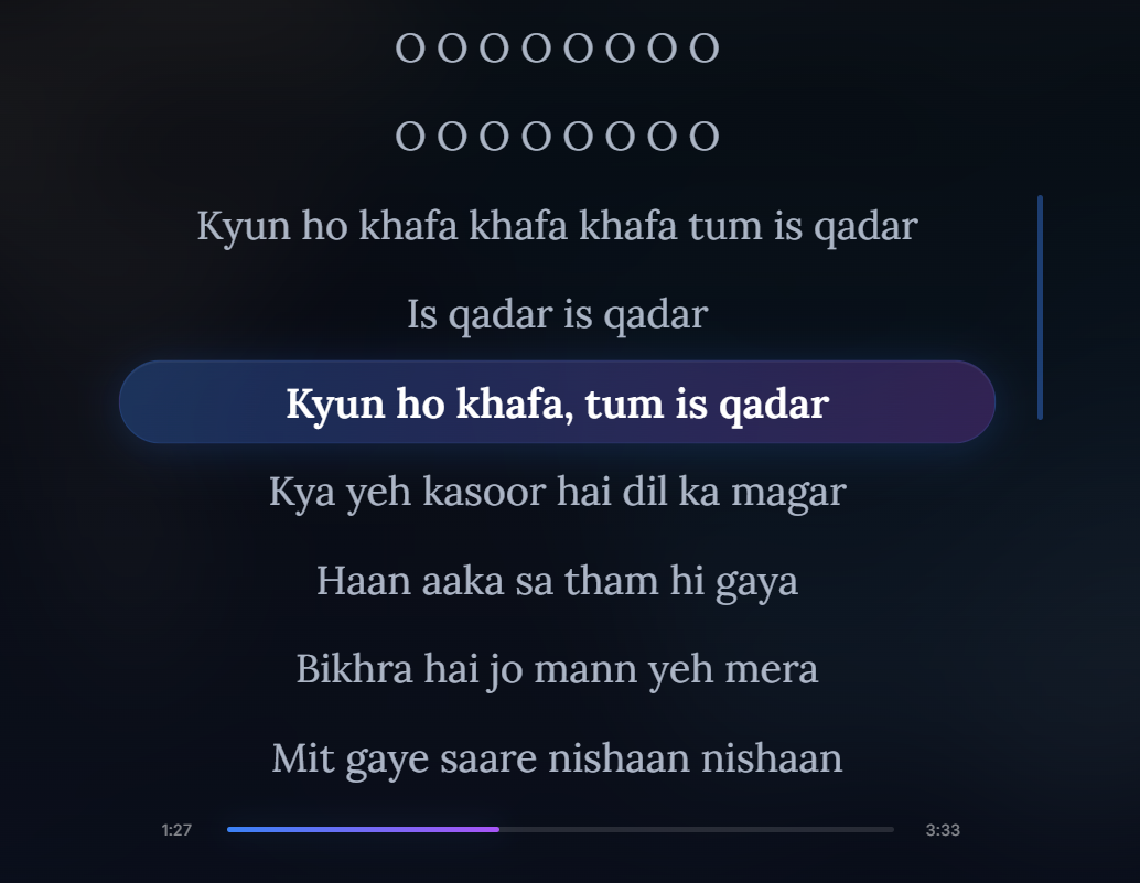 Fullscreen mode