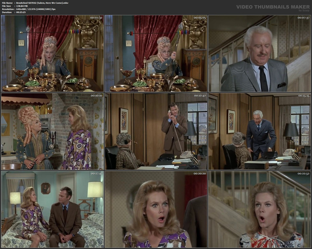 Bewitched S07E02 (Salem, Here We Come).mkv