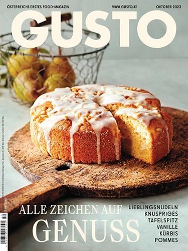 Cover: Gusto Kochmagazin Oktober No 10 2023