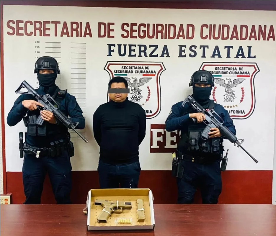 Detienen a “El Guacho” jefe regional de “Los Plebes”