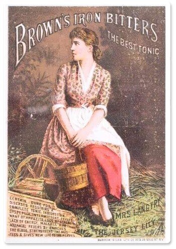 بطاقة تجارية من أواخر القرن التاسع عشر