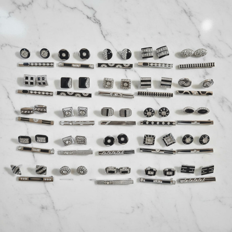 Contemporary men’s accessories displayed with a sophisticated aesthetic