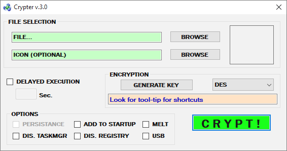 Hacking tool fud trojan Crypter Crack