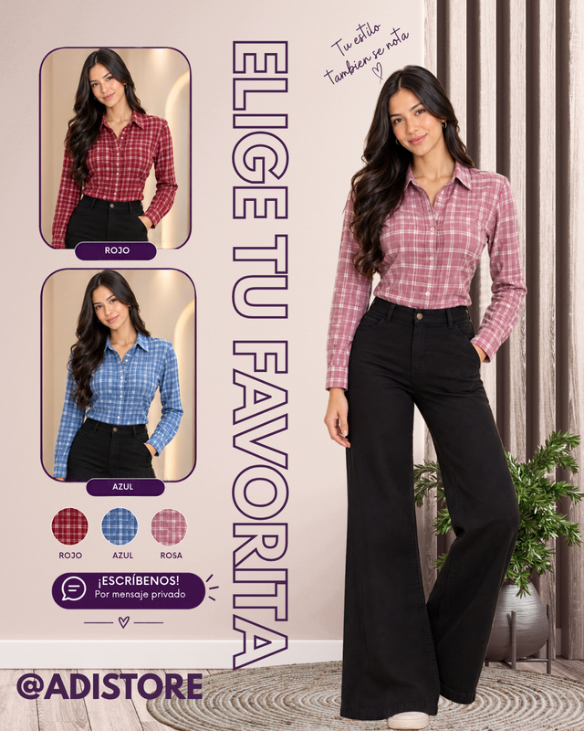 Camisa Plaid Soho