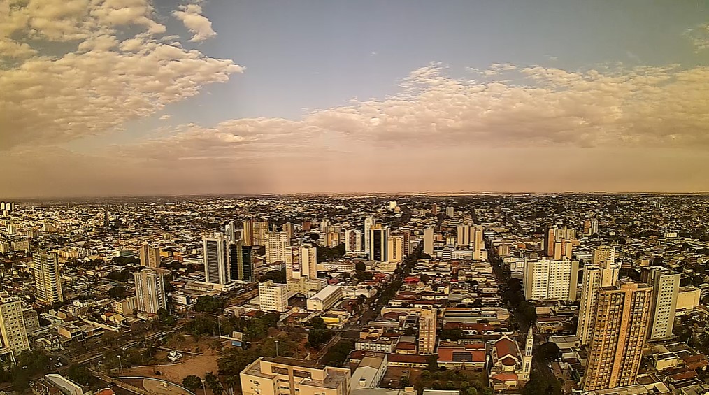 Campo Grande nesta manhã de sexta-feira