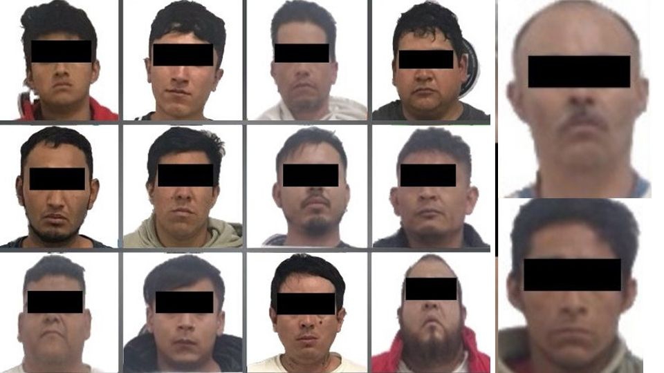 Desmantelan banda delincuencial dedicada al secuestro y robo; hay 14 personas detenidas