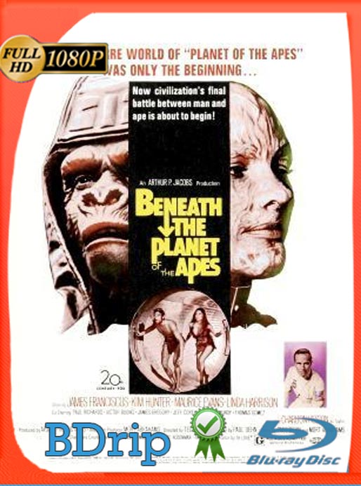 Bajo El Planeta De Los Simios (1970) BDRip HD 1080p Latino [GoogleDrive]