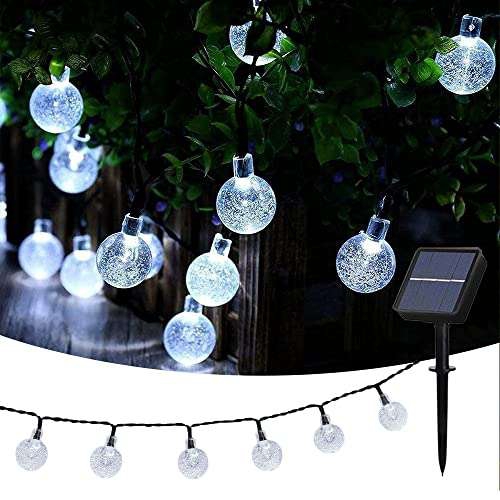Amazon: Luces Solares para Exterior de EsféRico - LIGHTDOT 6.5M 30LED - Entrega GRATUITA para Prime 
