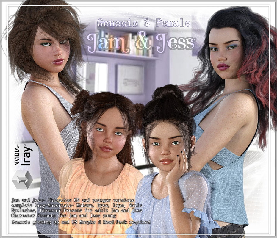 Jam & Jess - Adult & Child G8F Jam & Jess - Adult & Child G8F