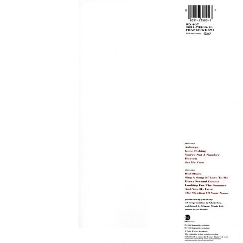 Chris Rea - Auberge (1991) [Vinyl Rip 1/5.64] DSD | DSF