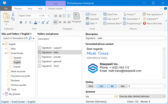 PhraseExpress 16.1.1