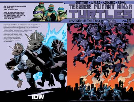 Teenage Mutant Ninja Turtles v19 - Invasion of the Triceratons (2018)